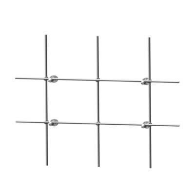 Aluminum Back Frame Lattice Monkey Bars for Fume Hoods