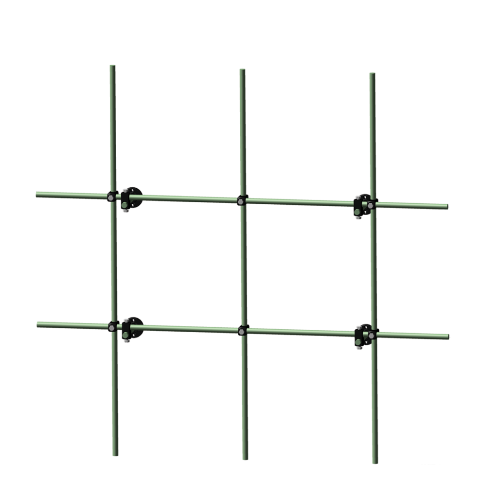 Back Mount Fiberglass LabFrame Kit for Fume Hoods Lee Engineering