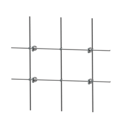 Stainless Steel Back Mount Lab Apparatus Grid