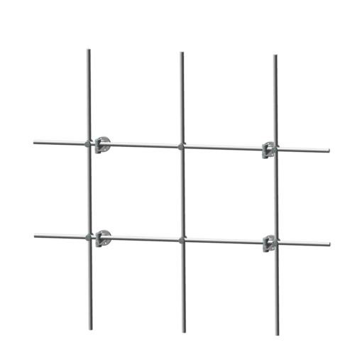 Stainless Steel Back Mount Lab Apparatus Grid