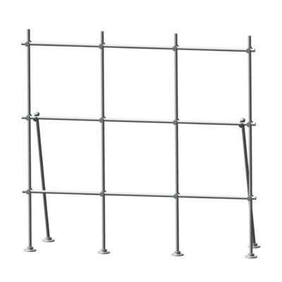 Stainless Steel Table Top Laboratory Scaffolding Kit