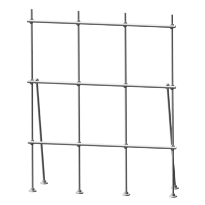 Aluminum Table Top Lab-Frame Distillation rack